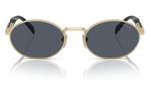 PRADA SPR65Z ZVN09T 55 - Metal full Prada Gold Oval