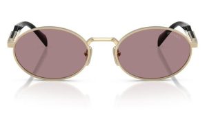 PRADA SPR65Z ZVN20I 55 - Metal full Prada Gold Oval