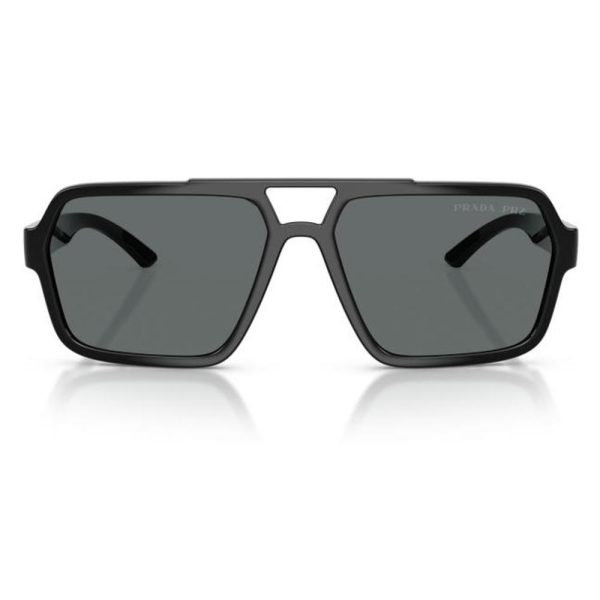 PRADA SPS A06 1AB02G 59 - Sheet full Prada Black Square