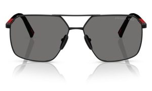 PRADA SPS A50 1BO02G 60 - Metal full Prada Black Square
