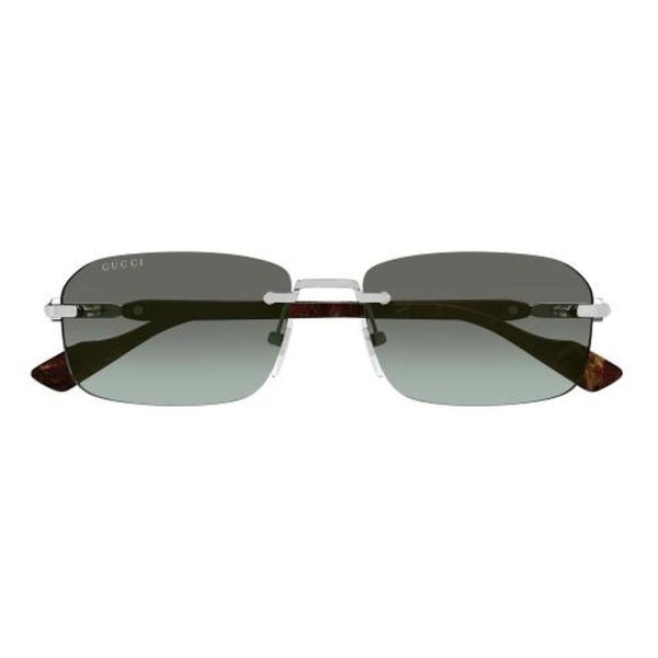 GUCCI GG1221S 008 56 - 3 pcs Gucci Silver Square