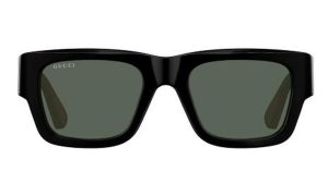 GUCCI GG1668S 003 52 - Sheet full Gucci Black red Square
