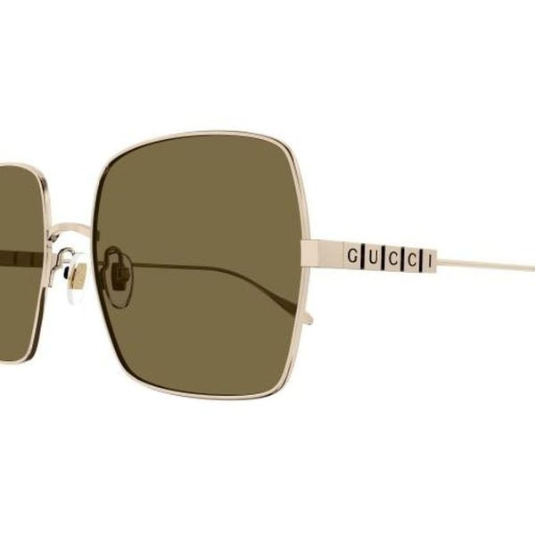 GUCCI GG1434S 002 57 - Metal full Gucci Gold Ladies