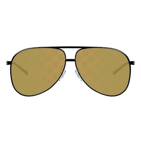 GUCCI GG1677S 005 62 - Metal full Gucci Black Aviator