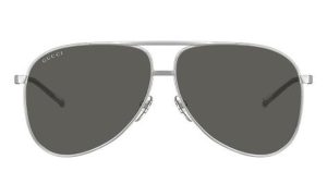 GUCCI GG1677S 001 62 - Metal full Gucci Silver Aviator