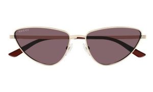 GUCCI GG1879S 003 57 - Metal full Gucci Rose GOLD Ladies