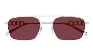 GUCCI GG1804S 004 54 - Metal full Gucci Silver Square