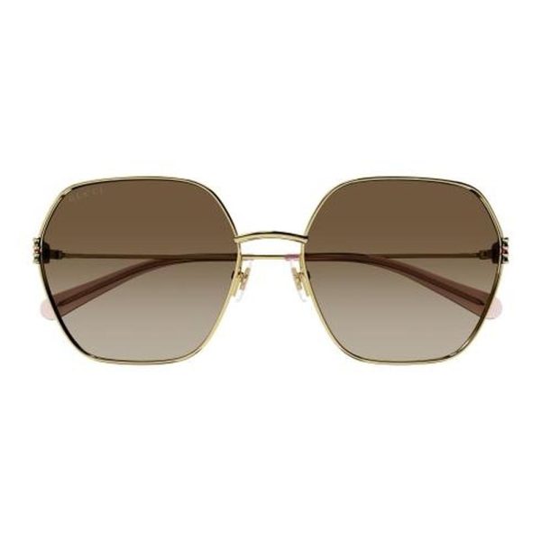 GUCCI GG1285SA 002 60 - Metal full Gucci Rose GOLD Hex