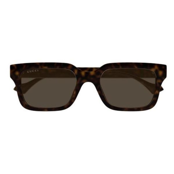 GUCCI GG1732SK 002 55 - Sheet full Gucci Gold brown Square
