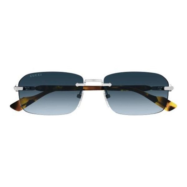 GUCCI GG1221S 007 56 - 3 pcs Gucci Silver Square