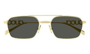 GUCCI GG1804S 001 54 - Metal full Gucci Gold Square