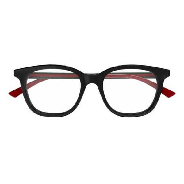 GUCCI GG1864O 001 50 - Sheet full Gucci Black red Square