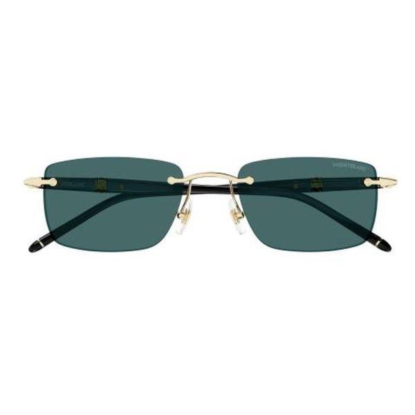 MONT BLANC MB0344S 006 54 - 3 pcs MONT BLANC Black gold Square