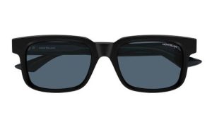 MONT BLANC MB0383S 003 54 - Sheet full MONT BLANC Black Square