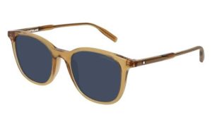 MONT BLANC MB0006S 004 52 - Sheet full MONT BLANC yellow Square