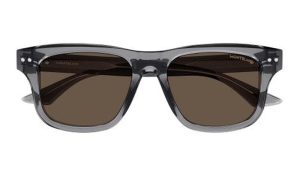 MONT BLANC MB0319S 004 55 - Sheet full MONT BLANC Grey Square