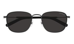 MONT BLANC MB0392SA 001 55 - Metal full MONT BLANC Black Square