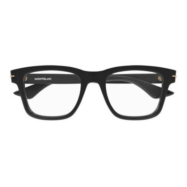 MONT BLANC MB0266O 005 54 - Sheet full MONT BLANC Black Square