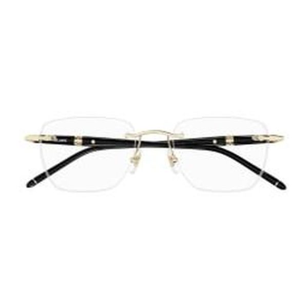 MONT BLANC MB0346O 001 53 - 3 pcs MONT BLANC Gold Square
