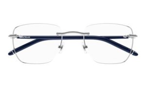 MONT BLANC MB0274O 003 53 - 3 pcs MONT BLANC Silver blue Square