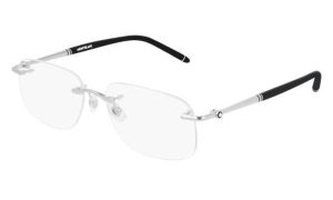 MONT BLANC MB0071O 002 56 - 3 pcs MONT BLANC Silver Square