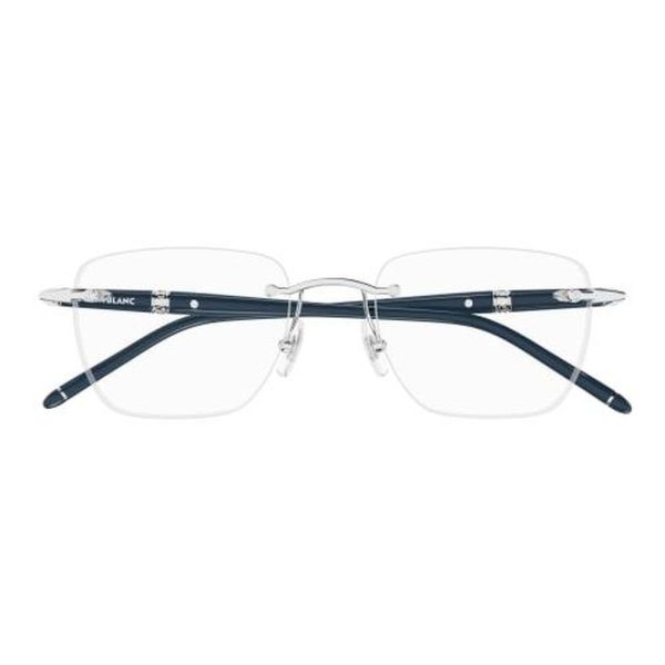 MONT BLANC MB0346O 002 53 - 3 pcs MONT BLANC Silver blue Square
