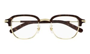 MONT BLANC MB0390O-003 50 - METAL SHEET MONT BLANC Gold brown Square