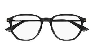 MONT BLANC MB0366O 001 51 - Sheet full MONT BLANC Black Round
