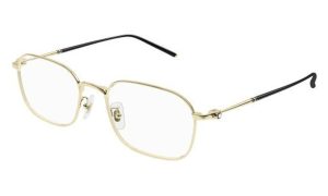 MONT BLANC MB0414OA 002 54 - Metal full MONT BLANC Rose GOLD Square