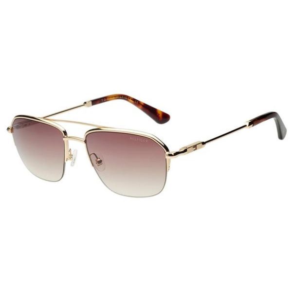TOMMY HILFIGER TH2670 C4 56 - Metal Supra TOMMY HILFIGER Gold brown Square