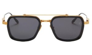 AKONI SOLIS AKS 507 A 51 - METAL SHEET AKONI Black gold Square