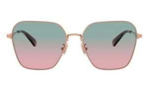 COACH 0HC7168 93310Q 58 - Metal full COACH Rose GOLD Ladies