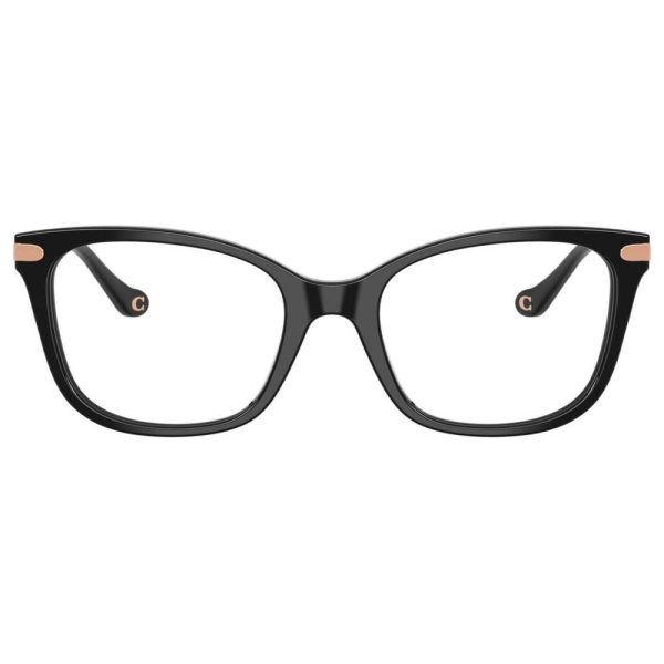 COACH HC6261BU 5002 52 - METAL SHEET COACH Black Cateye