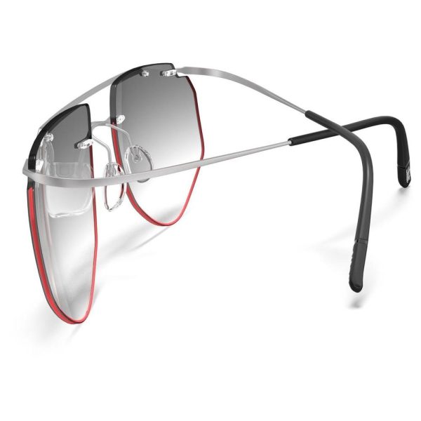 SILHOUTTE SIL 5599/NQ 6965 58 - 3 pcs SILHOUTTE Gunmetal Aviator - Image 2