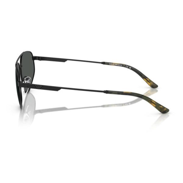 EMPORIO ARMANI EA2156 300187 59 - Metal full EMPORIO ARMANI Black Oval - Image 2