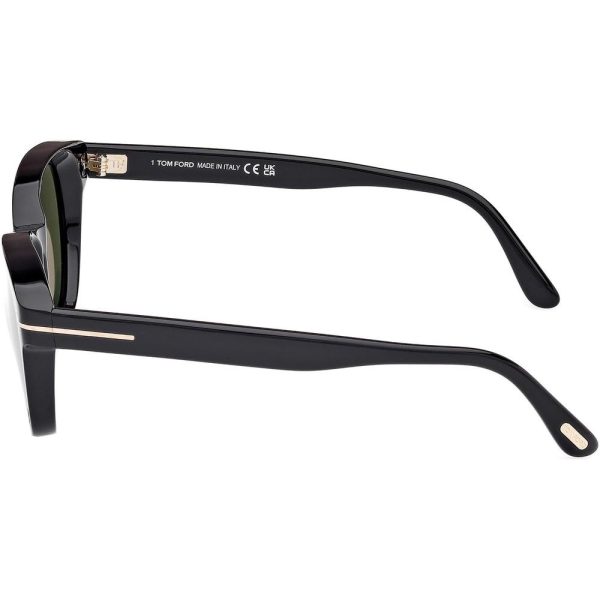 TOM FORD TF1180 01N 53 - Sheet full TOMFORD Black Round - Image 2