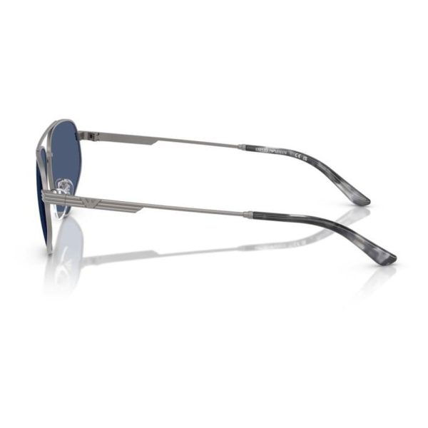 EMPORIO ARMANI EA2156 300380 59 - Metal full EMPORIO ARMANI Gunmetal Oval - Image 2
