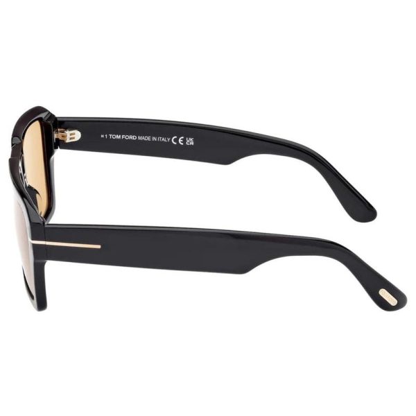 TOM FORD TF1153 01E 56 - Sheet full TOMFORD Black Square - Image 2