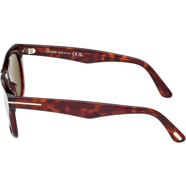 TOM FORD TF1076 54N 54 - Sheet full TOMFORD Brown Square - Image 2