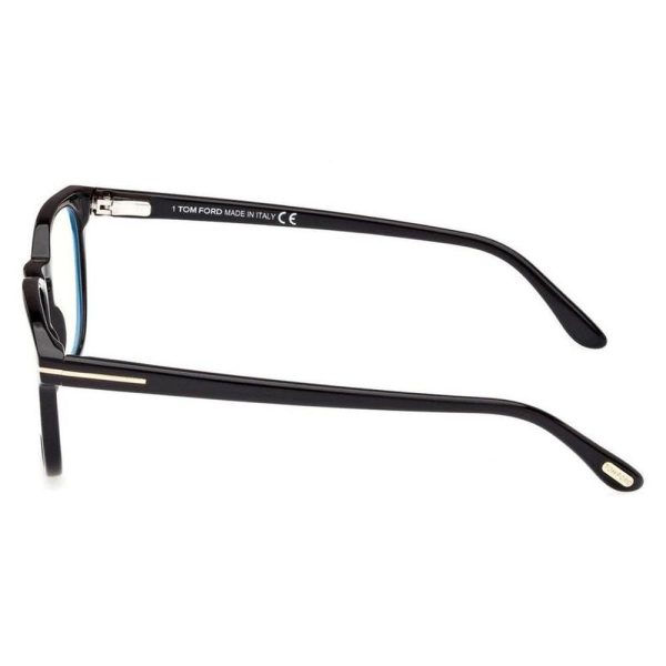 TOM FORD TF5868 001B 53 - Sheet full TOMFORD Black Square - Image 2