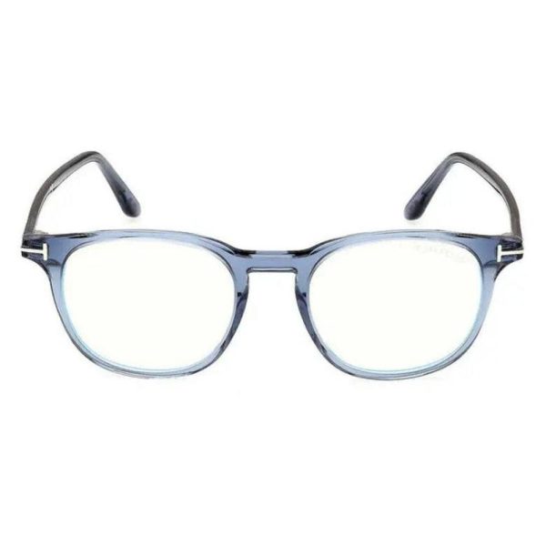 TOM FORD TF5832 090B 50 - Sheet full TOMFORD Blue Round - Image 2