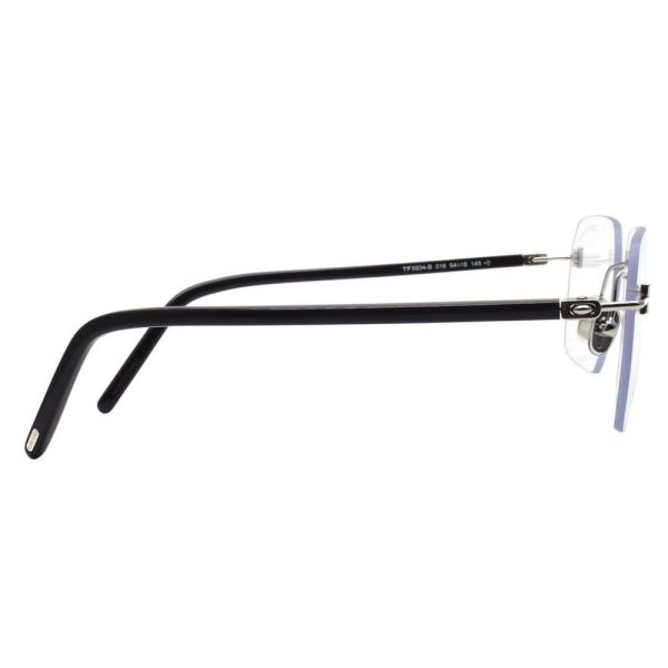 TOM FORD TF5934 016B 54 - 3 pcs TOMFORD Silver Hex - Image 2