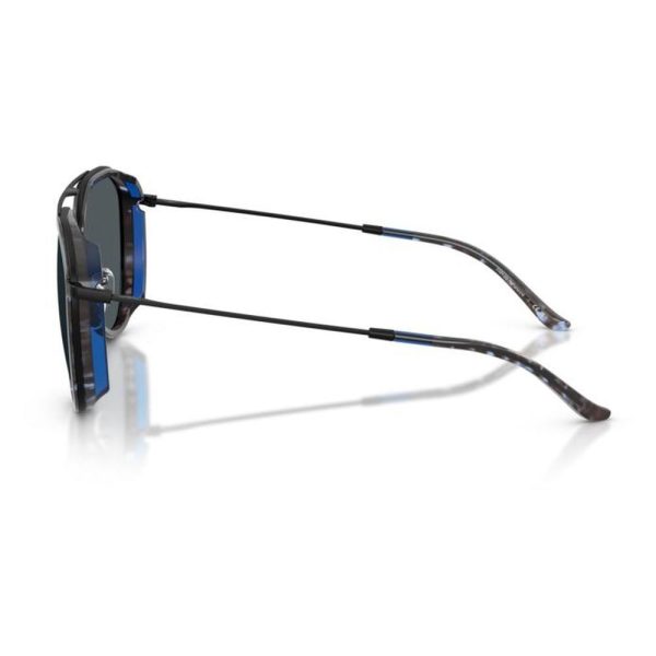 EMPORIO ARMANI EA2163 300180 56 - METAL SHEET EMPORIO ARMANI Black Aviator - Image 2