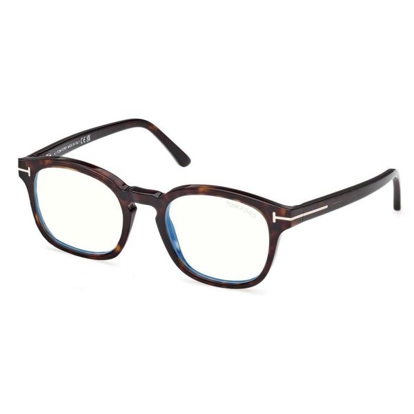 TOM FORD TF5532-B 01D 52 C/O - Sheet full TOMFORD Black Square - Image 2