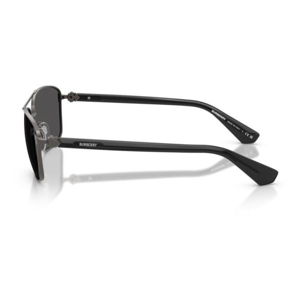 BURBERRY BE3163 131687 60 - Metal full BURBERRY Grey Square - Image 2