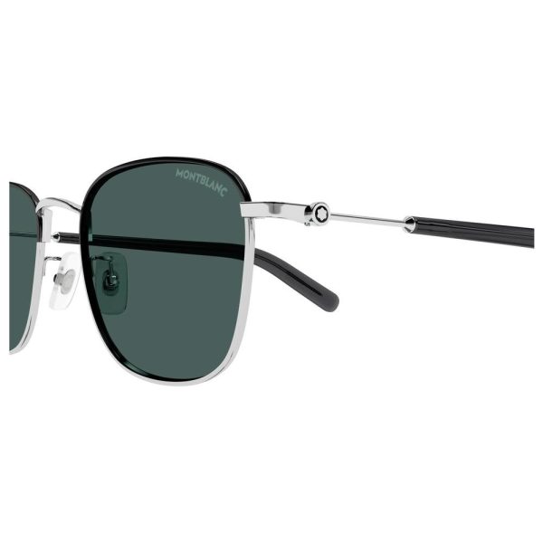 MONT BLANC MB0392SA 003 55 - Metal full MONT BLANC Silver Square - Image 2