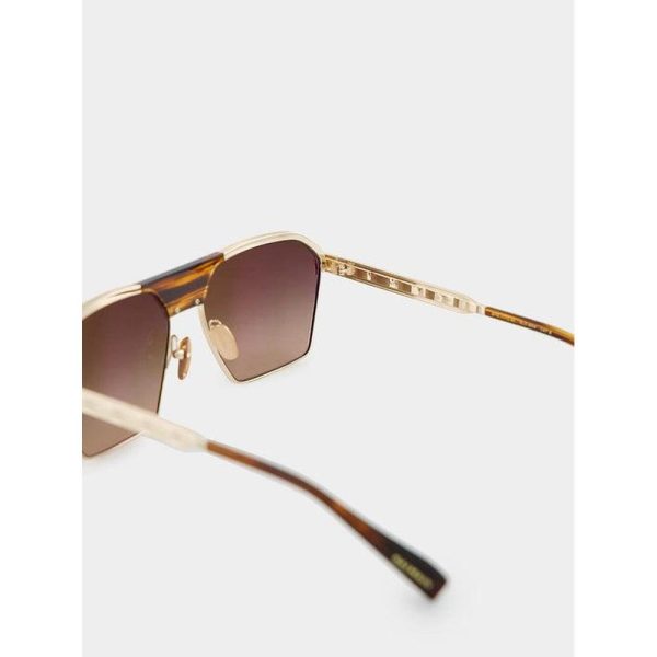 BALMAIN BPS 177 C 60 - Metal full BALMAIN Rose GOLD Square - Image 2