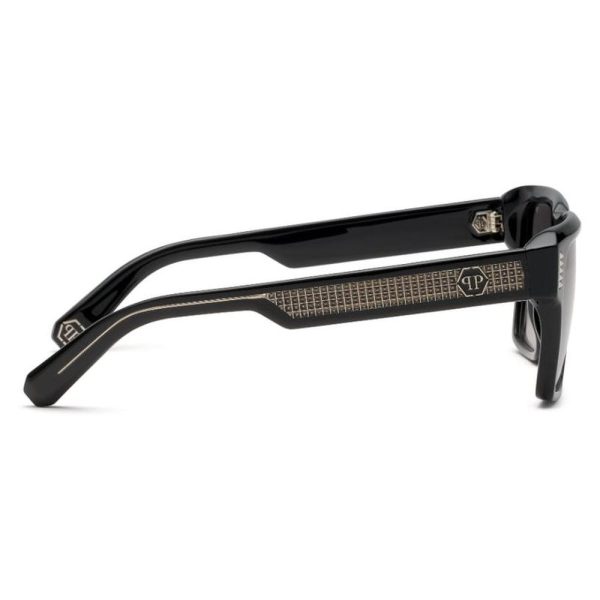 PHILIPP PLEIN PP201M 700Y 58 - Sheet full PHILIPP PLEIN Black Square - Image 2