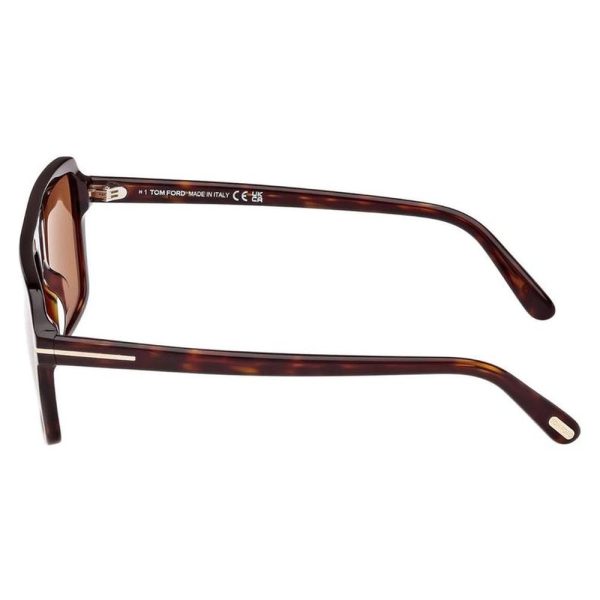 TOM FORD TF1176 52E 56 - Sheet full TOMFORD Havana Square - Image 2