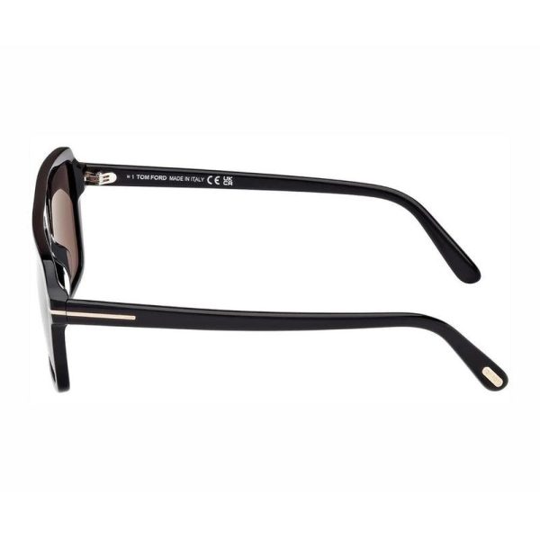 TOM FORD TF1176 01A 56 - Sheet full TOMFORD Black Square - Image 2